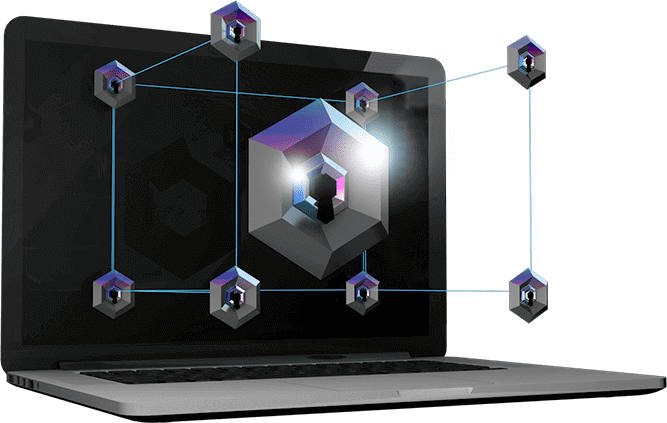 Dero Wallet desktop interface showing private blockchain transactions and encrypted balance