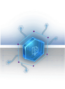 Dero Wallet feature icons representing open-source security